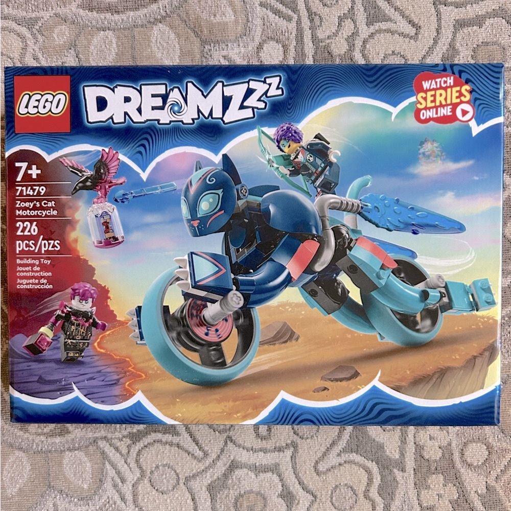 LEGO DREAMZzz Zoey's Cat Motorcycle Set #71479 - NIB